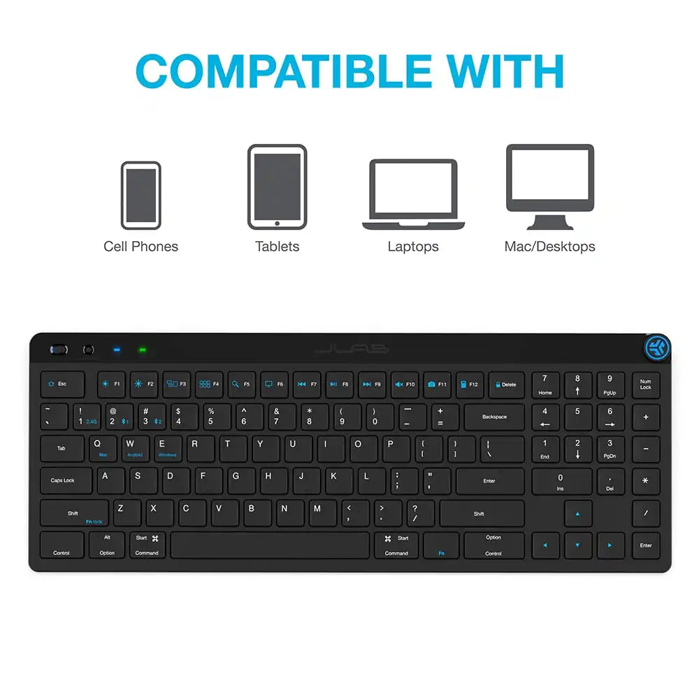 JBuds Wireless Keyboard Black