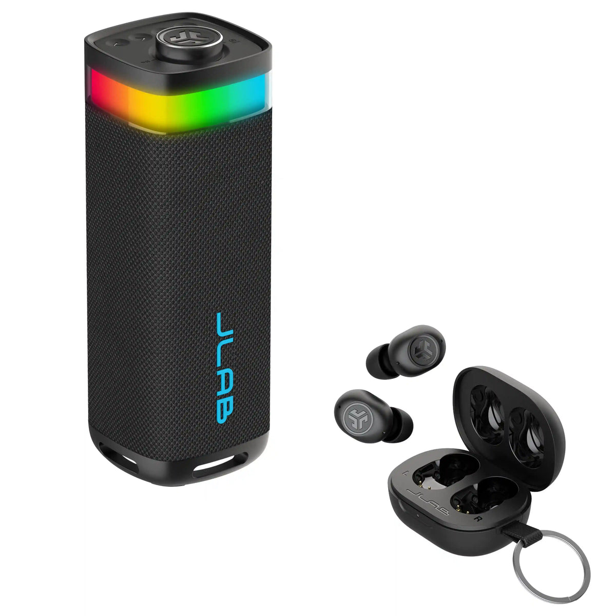 JBuds Party Black + JBuds Black Mini Gift Set