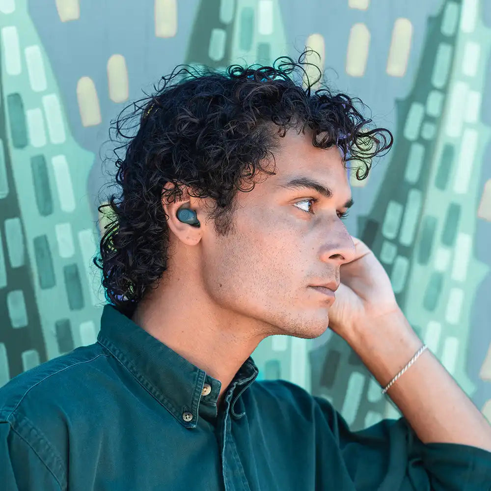 JBuds Mini True Wireless Earbuds Sage Gray